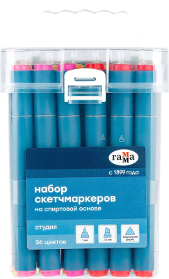Набор маркеров ГАММА Студия / 1204P_36