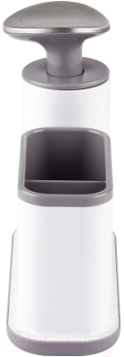 Дозатор моющего средства Leonord Sauber / 105845 (с органайзером для хранения)