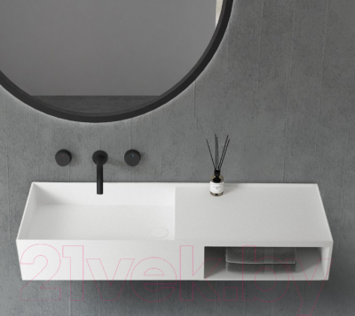 Тумба с умывальником Abber Stein AS2649-0.8