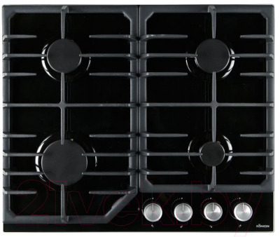 Газовая варочная панель Konigin Blaze 604 BKG - фото