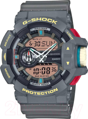 Часы наручные мужские Casio GA-400PC-8A - фото