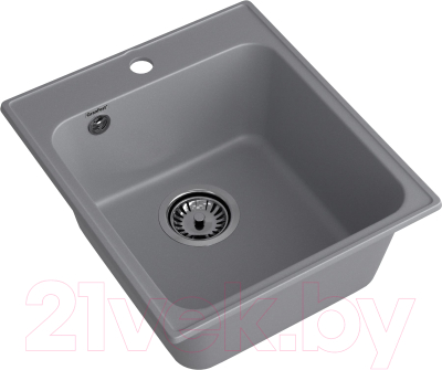 Мойка кухонная GranFest Quarz Z-17 (темно-серый)