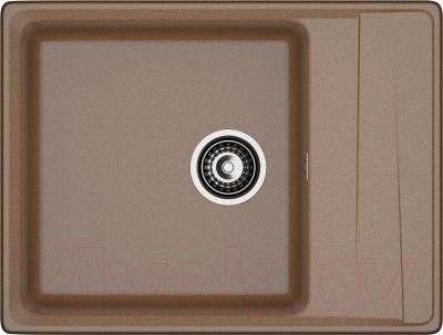 Мойка кухонная GranFest GF-LV-660L (терракотовый) - фото