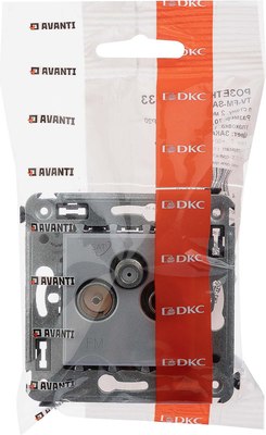 Розетка DKC Avanti TV-FM-SAT / 4404533
