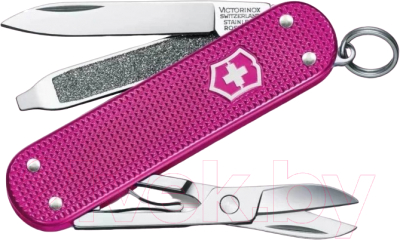 Нож складной Victorinox Classic SD Alox Colors Flamingo Party / 0.6221.251G - фото
