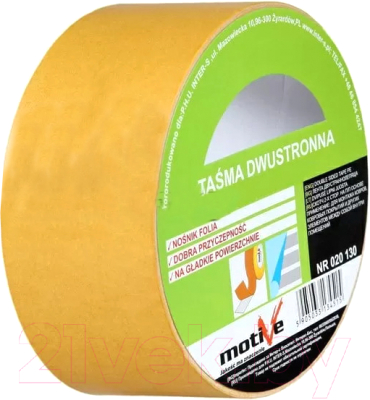 Скотч двухсторонний Motive 0.050x10м / 020129 - фото