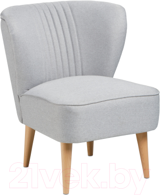 Кресло мягкое Mio Tesoro Унельма (Twist 18 Grey) - фото