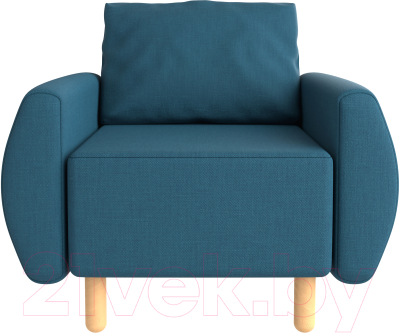 Кресло мягкое Mio Tesoro Тулисия (Malmo 81 Turquoise)