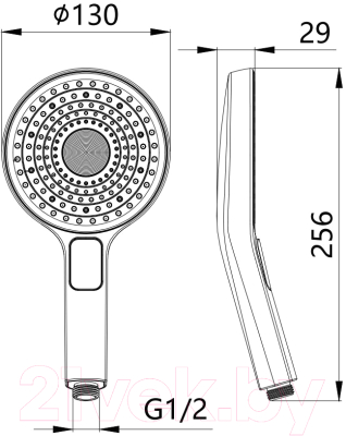 Лейка ручного душа Esko SPL1403