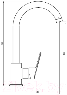 Смеситель Voda Rock RK519