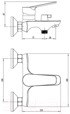 Смеситель Voda Storm STO54acs