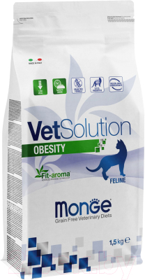 Сухой корм для кошек Monge Vet Solution Obesity - фото