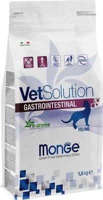Сухой корм для кошек Monge Vet Solution Gastrointestinal при заболеваниях ЖКТ - фото