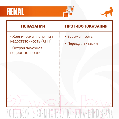 Сухой корм для кошек Monge Vet Solution Renal