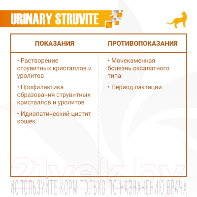 Сухой корм для кошек Monge Vet Solution Urinary Struvite