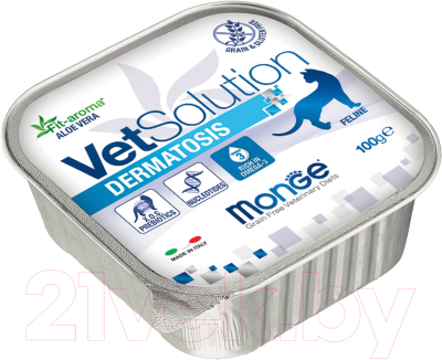 Влажный корм для кошек Monge Vet Solution Dermatosis