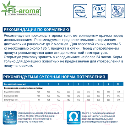 Влажный корм для кошек Monge Vet Solution Dermatosis