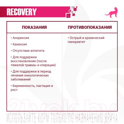 Влажный корм для кошек Monge Vet Solution Recovery
