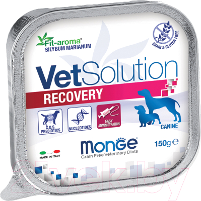 Влажный корм для собак Monge Vet Solution Recovery - фото