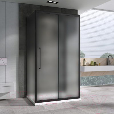 Душевой уголок Abber Schwarzer Diamant AG30120BMH-S90BM-S90BM