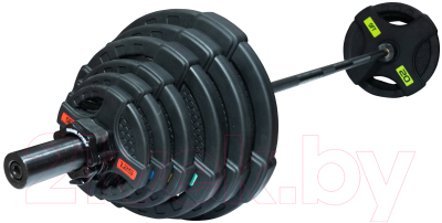 Штанга Original FitTools FT-2HGSET-128-Black