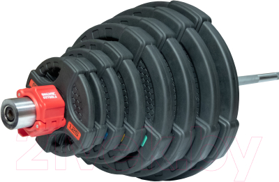 Штанга Original FitTools FT-2HGSET-180-BLACK