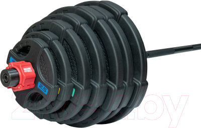 Штанга Original FitTools FT-2HGSET-215-Black