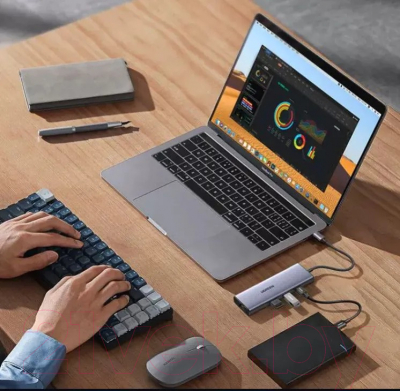 Док-станция для ноутбука Ugreen CM512 / 15598