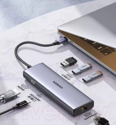 Док-станция для ноутбука Ugreen CM512 / 15598