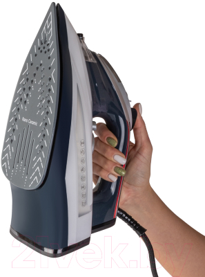 Утюг Endever Delta-228 (темно-синий/белый)