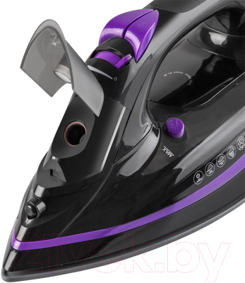 Утюг Endever Delta-230 (черный/фиолетовый)