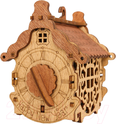 Конструктор Idventure UG Елочная игрушка. Новогодний домик / 452254 - фото