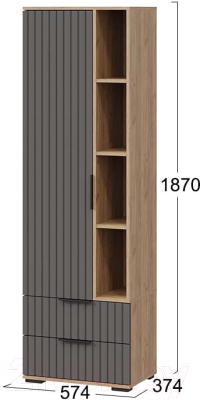 Шкаф-пенал ТриЯ Хилтон