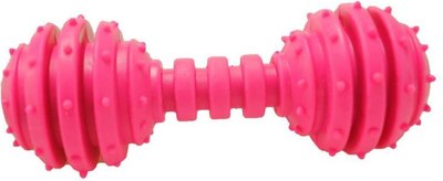 Игрушка для собак Homepet Гантель с колокольчиком / 70109 - фото