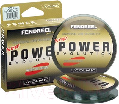 Леска монофильная Colmic Power Evolution 0.12мм 200м