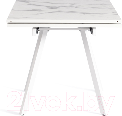 Обеденный стол Tetchair Vigo (мрамор светлый/белый)