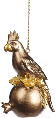 Елочная игрушка Goodwill Xmas 2023 Какаду и гранат / MC 38024-2 - фото