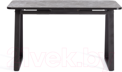 Обеденный стол Tetchair Maltido (гранит темный/черный)