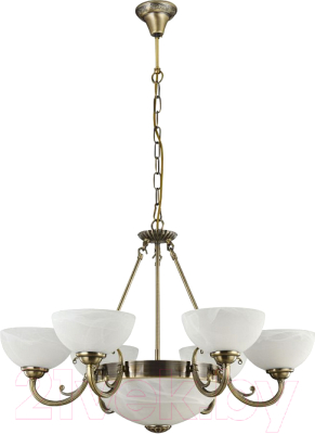 Люстра Freya Herbert FR2012-PL-09-BZ / FR1012-09-R - фото