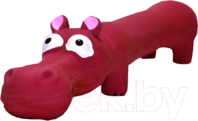 Игрушка для собак Homepet Долговязый бегемот / 70268 - фото