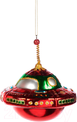 Елочная игрушка Goodwill Xmas 2023 НЛО / TR 21114-2 - фото