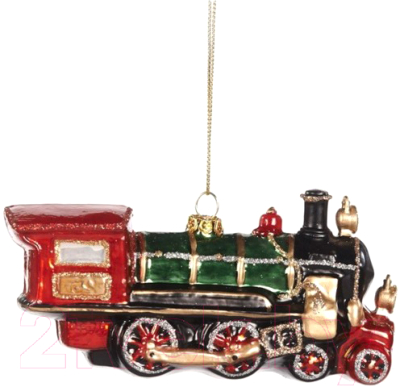 Елочная игрушка Goodwill Xmas 2023 Паровоз / TR 27436 - фото