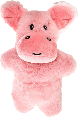 Игрушка для собак Homepet Бегемотик плюш с пищалкой / 71107 - фото