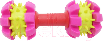 Игрушка для собак Homepet Гантель с шипами / 71120 - фото