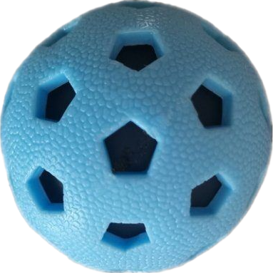 Игрушка для собак Homepet Мяч футбольный с пищалкой / 79259 - фото