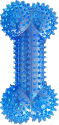 Игрушка для собак Homepet Кость с шипами с пищалкой / 79261 - фото