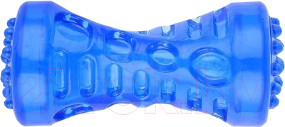 Игрушка для собак Homepet Гантель малая с пищалкой / 72509 - фото