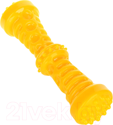 Игрушка для собак Homepet Гантель средняя с пищалкой / 72511 - фото