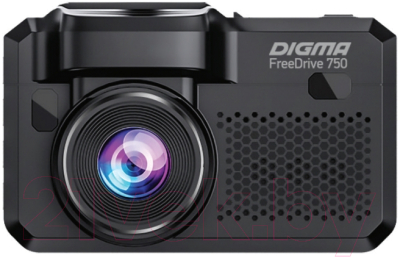 Автомобильный видеорегистратор Digma Freedrive 750 GPS - фото