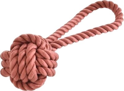 Игрушка для собак Homepet Узел с петлей из каната / 72515 - фото